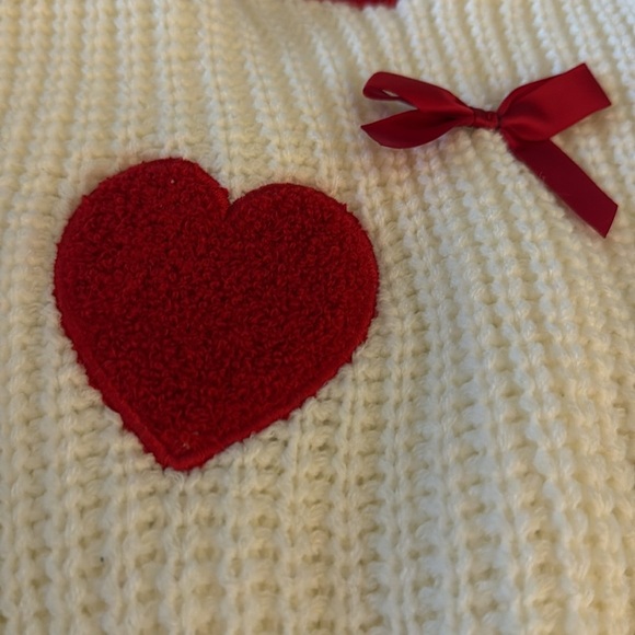 Forever and ever Valentine’s Day, heart and bow cardigan. 🎀♥️🎀♥️🎀 - Picture 5 of 9